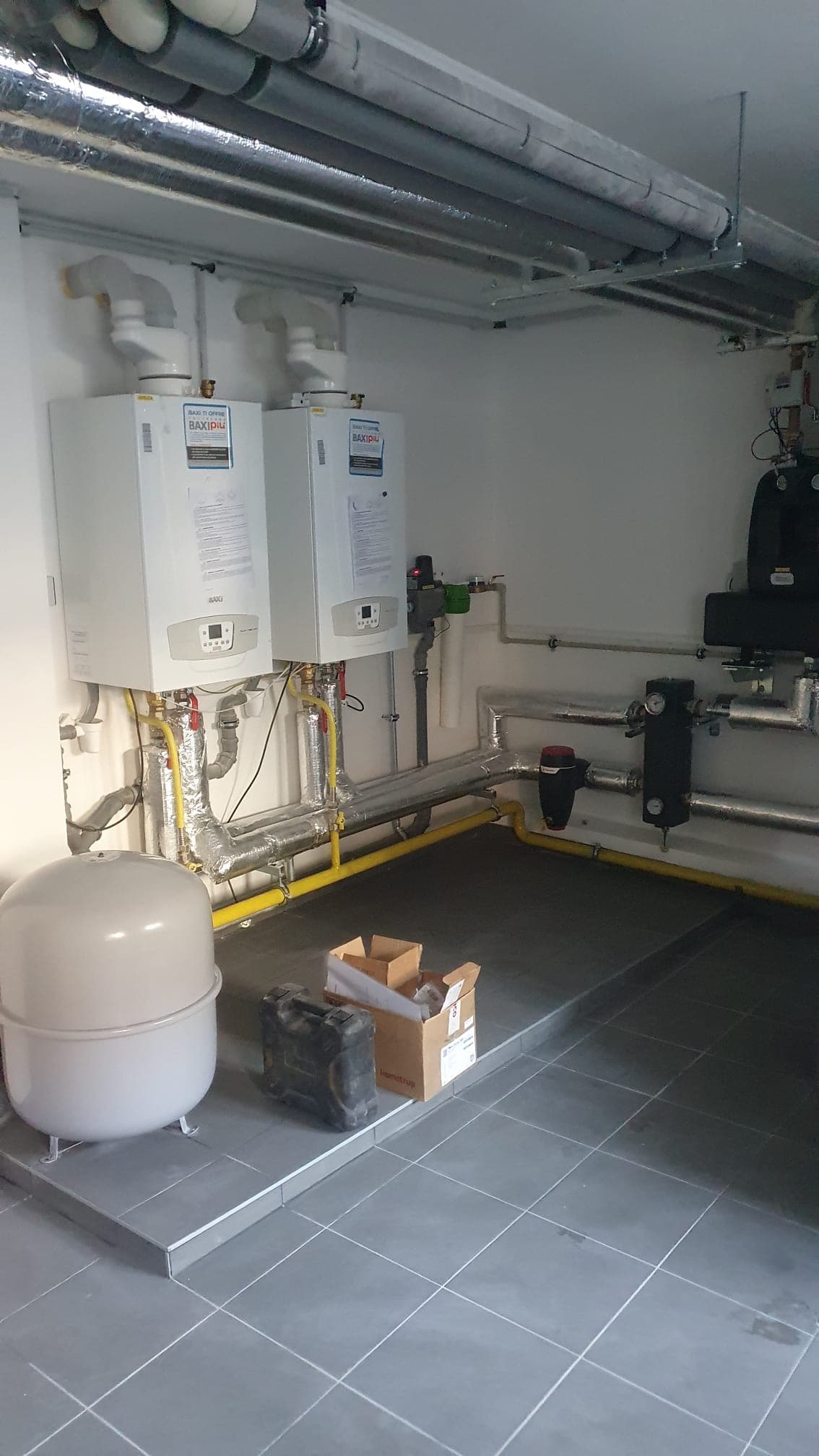 Plynové kotle – ukázka práce 1